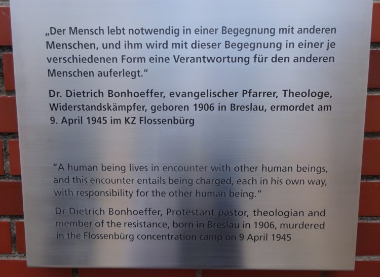 Buchenwald gedenktafel 2019